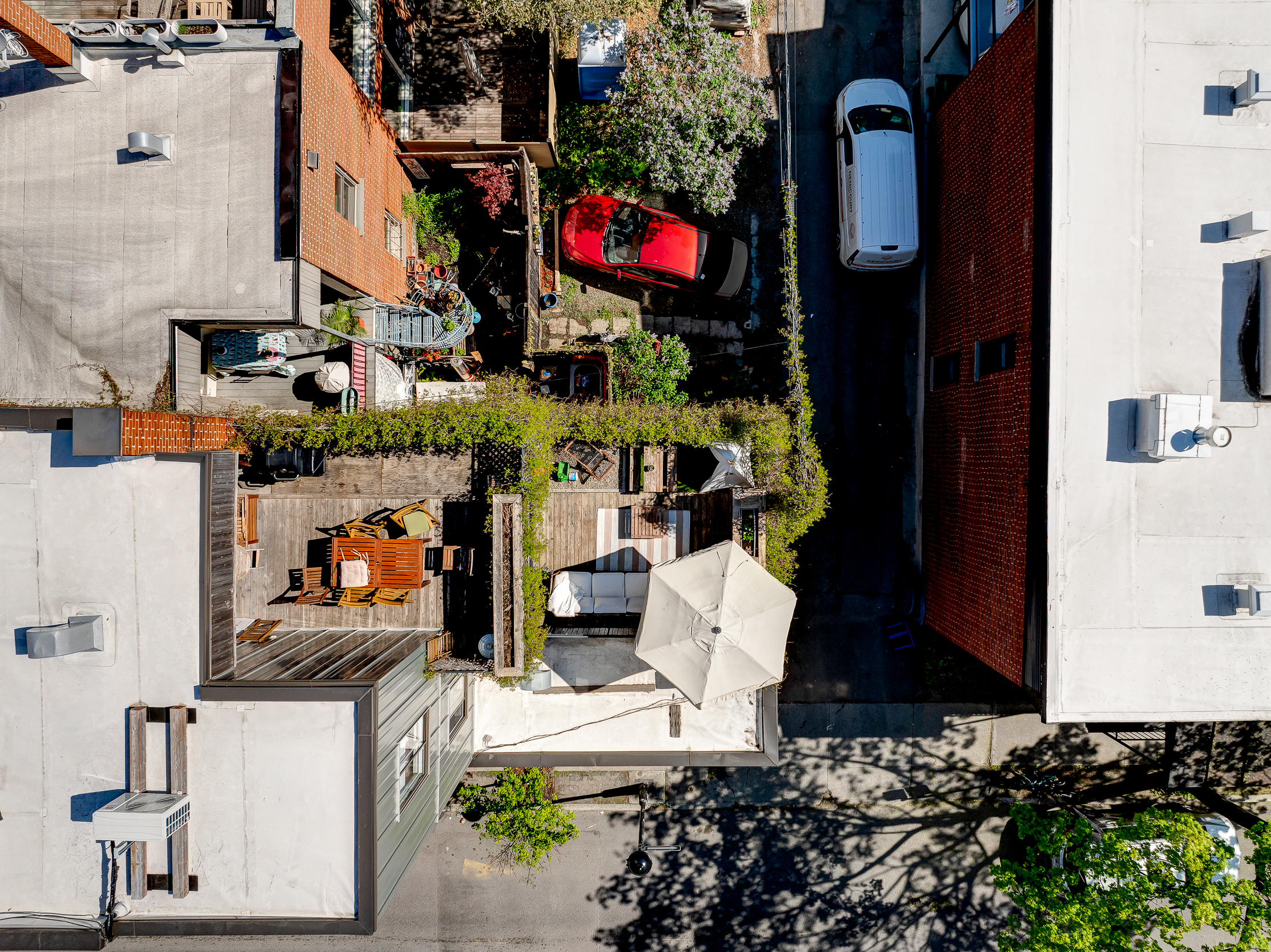 Vue aérienne propriété Montréal — analyse du marché immobilier Plateau-Mont-Royal