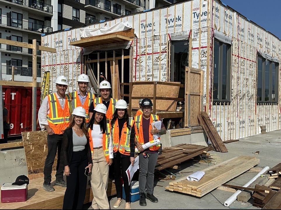 Chantier construction neuve Montréal